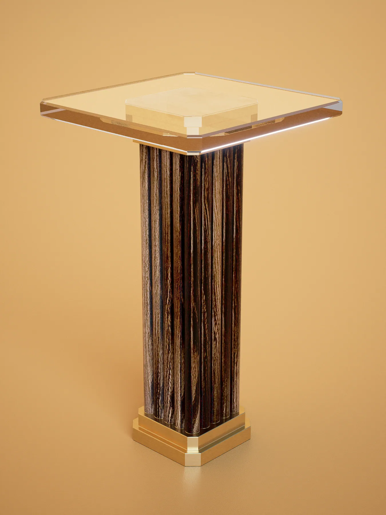 Mesa de Apoio Canelle 1 Imbuia
